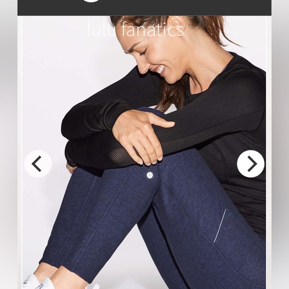 Lululemon Run On Jogger 28”
Heathered Hero Blue / Black - Picture 3 of 4